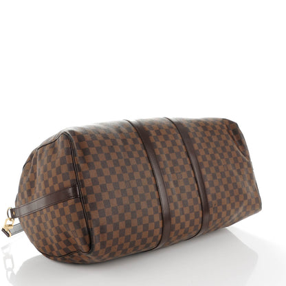 Louis Vuitton Damier Ebene Keepall Bandouliere 55 4 of 7