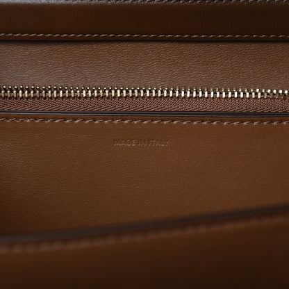 Celine Box Calfskin Medium Classic Box Flap Bag Camel 9 of 9