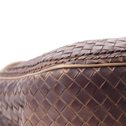 Bottega Veneta Nappa Intrecciato Ombre Shoulder Bag Camel 8 of 13