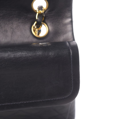 Chanel Lambskin Quilted Medium Double Flap Navy 19 of 28