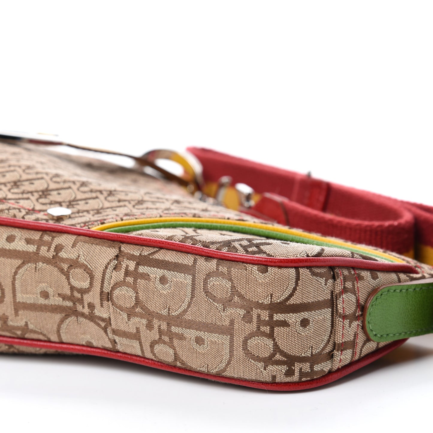 Monogram Rasta Saddle Pochette Beige