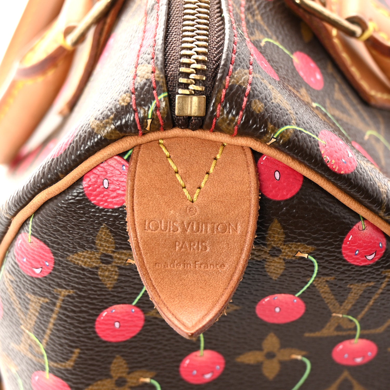 Louis Vuitton Monogram Cerises Speedy 25 7 of 10