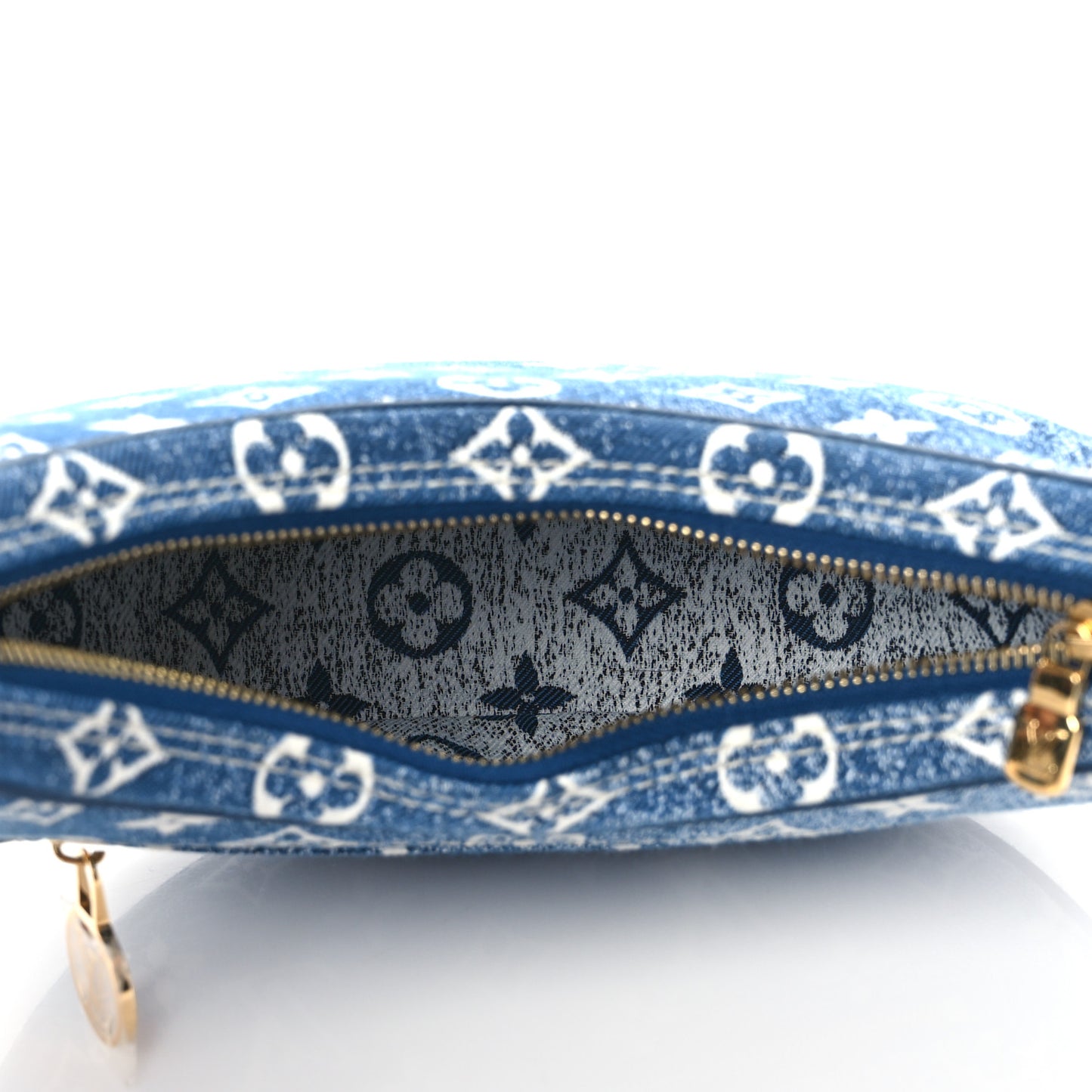 Monogram Jacquard Denim Loop Bleu
