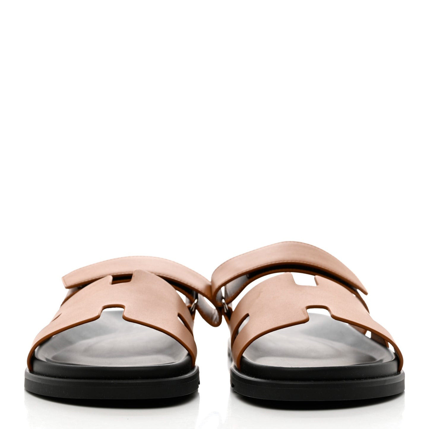 Calfskin Mens Chypre Sandals 44 Naturel
