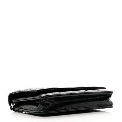 Chanel Caviar Quilted Wallet on Chain WOC Black 4 of 12