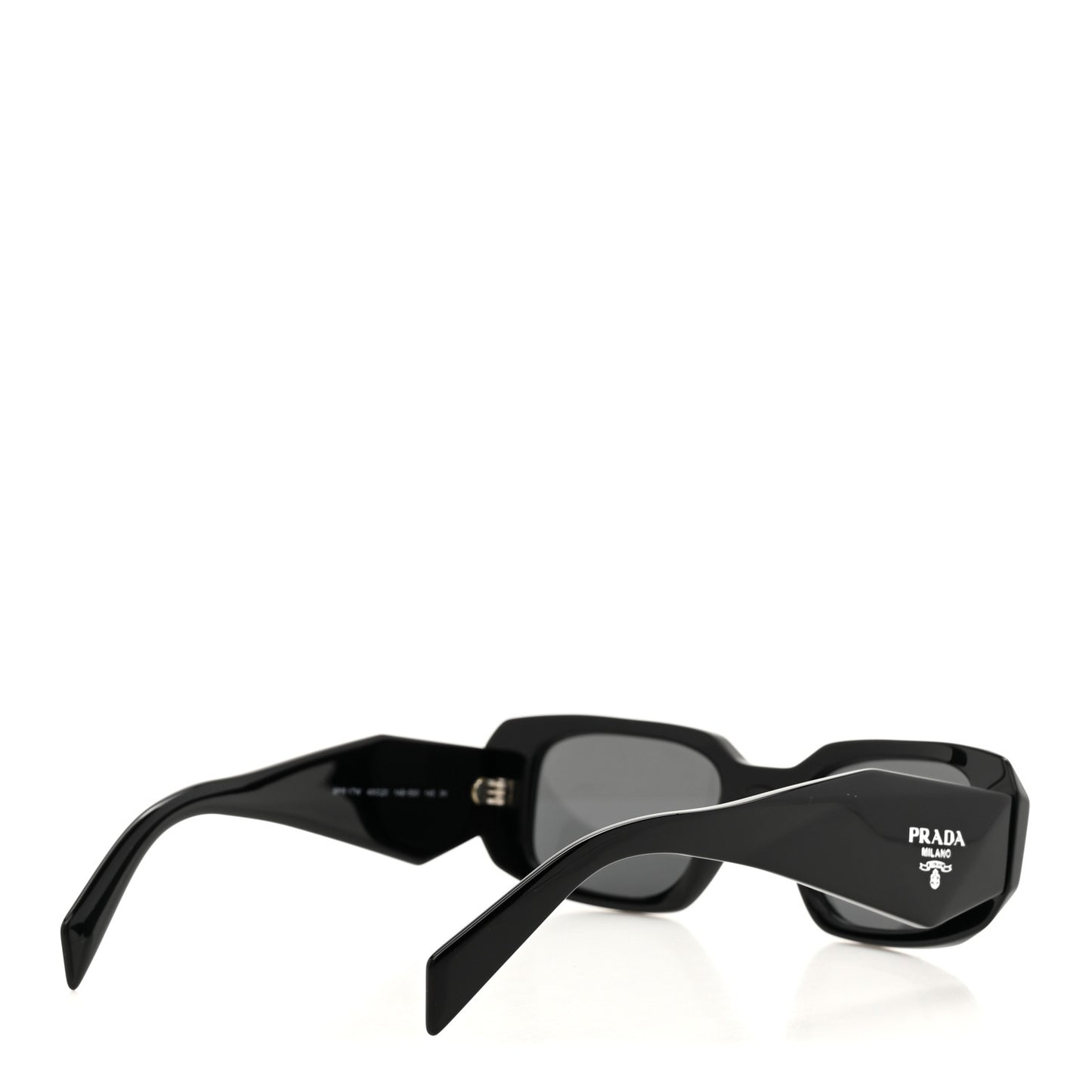 Acetate Symbole Sunglasses SPR 17W Black