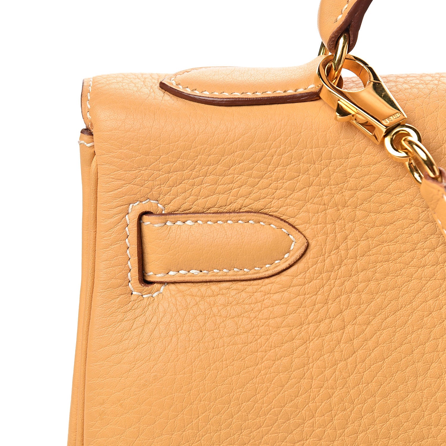 Hermes Taurillon Clemence Kelly Retourne 32 Sable 33 of 34