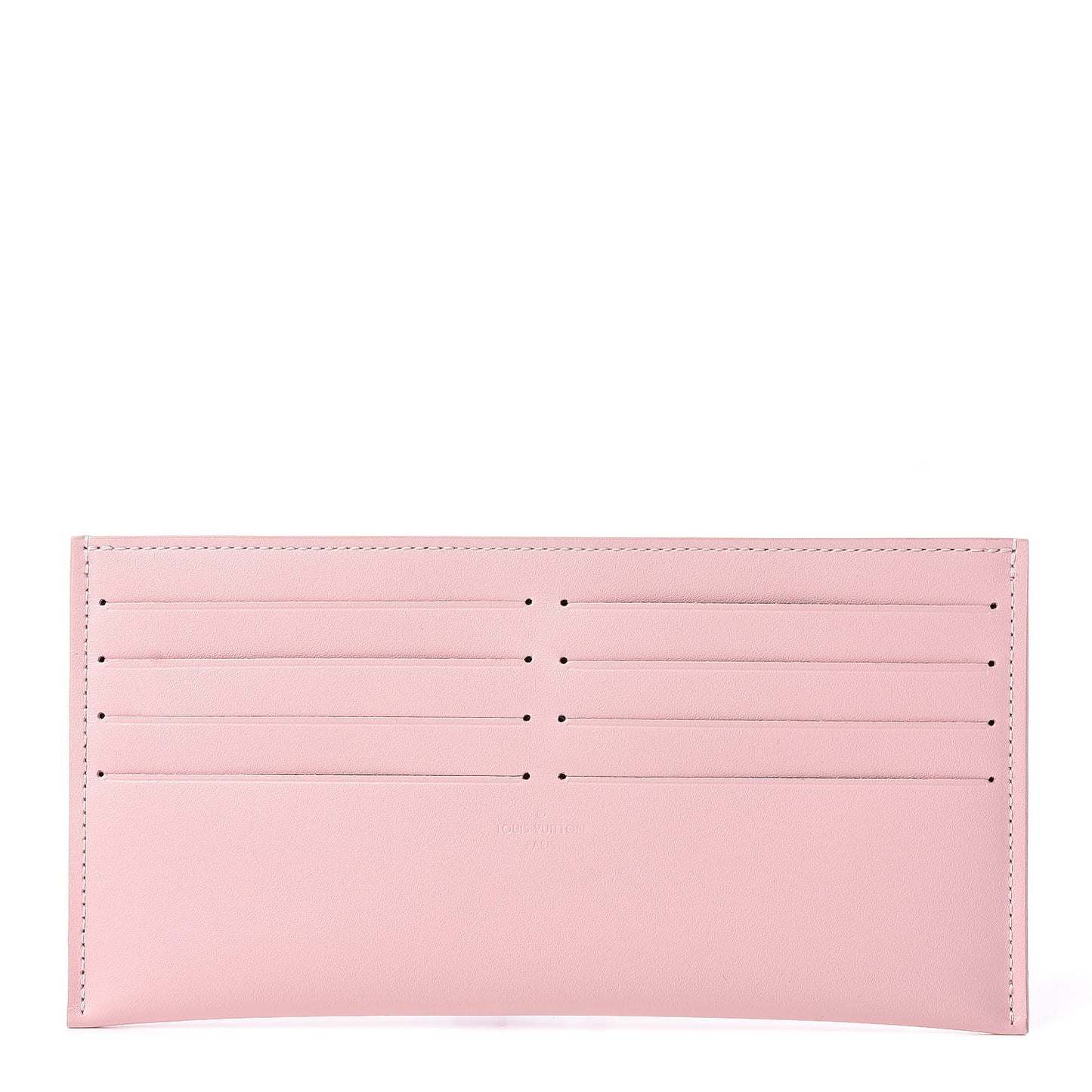 Calfskin Felicie Card Holder Insert Rose Ballerine