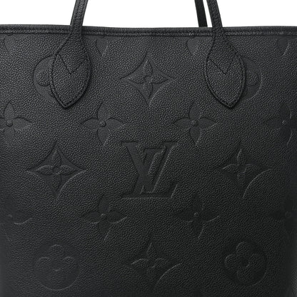 Louis Vuitton Empreinte Monogram Giant Neverfull MM Black 8 of 10