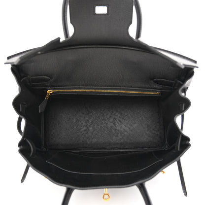 Hermes Togo Birkin 30 Black 5 of 11
