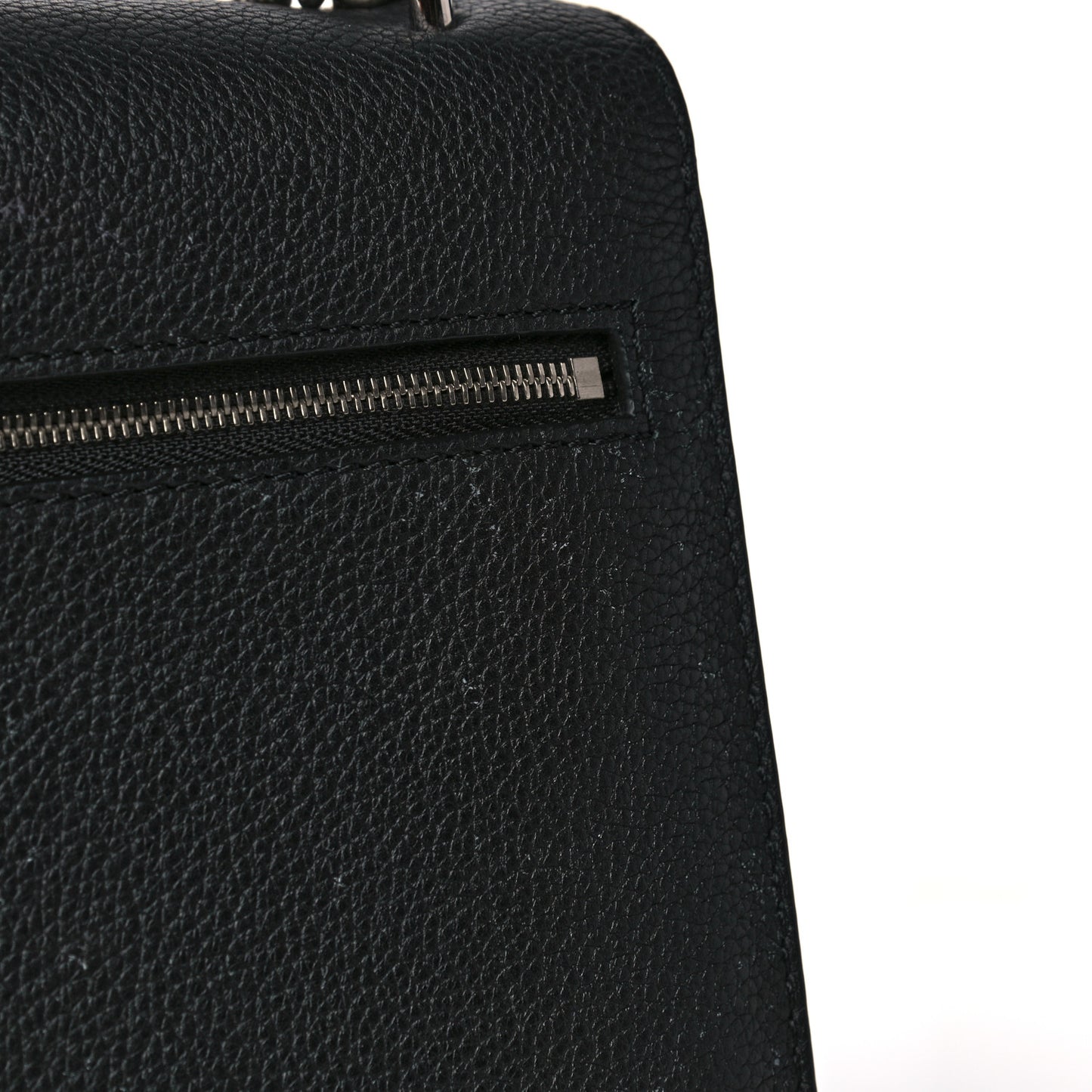 Soft Calfskin My Lockme Chain Bag BB Black