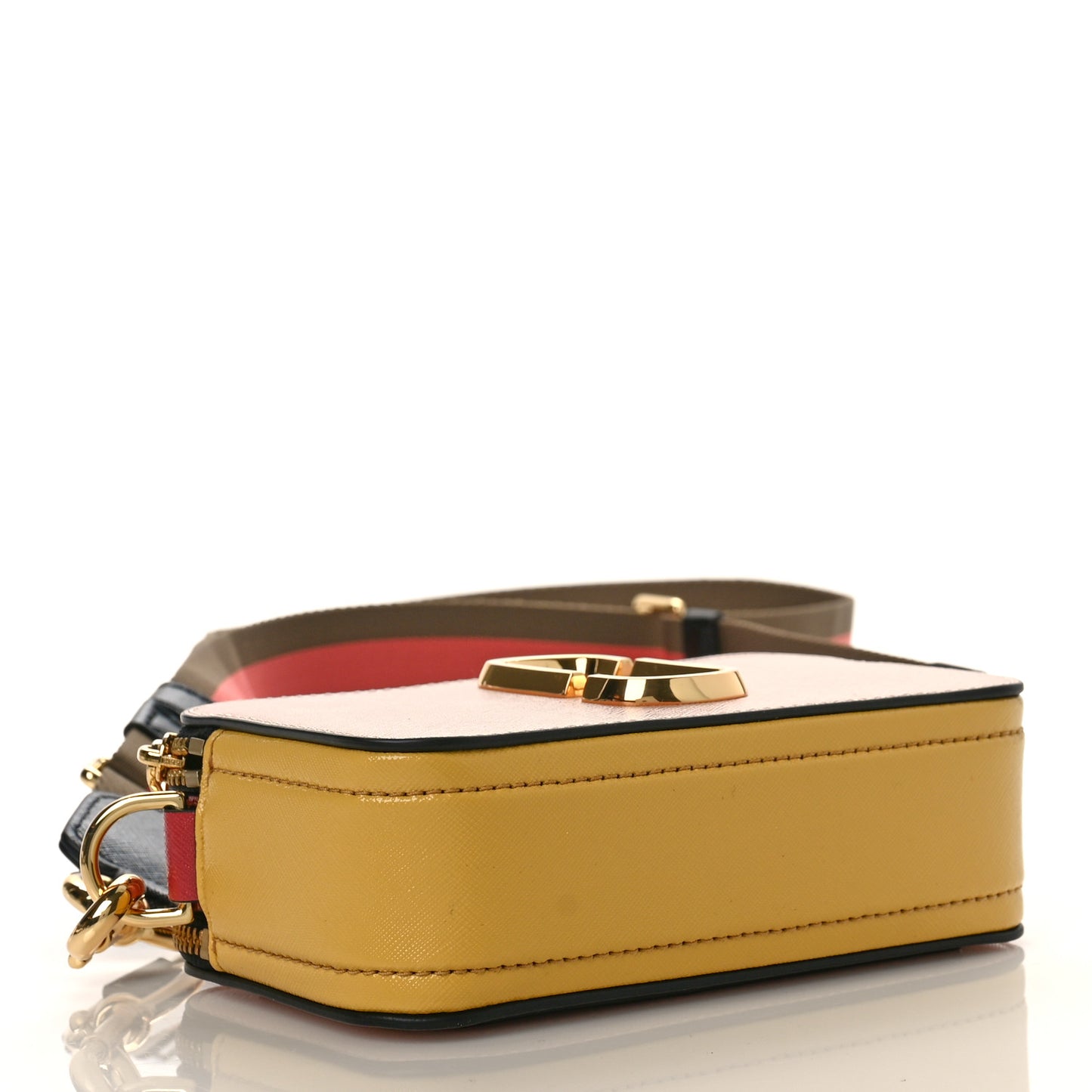 Saffiano Small Snapshot Camera Bag New Rose