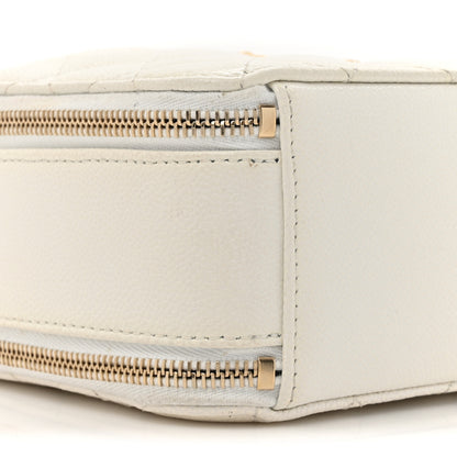 Chanel Caviar Quilted Small Pick Me Up Vanity Case White 11 of 16