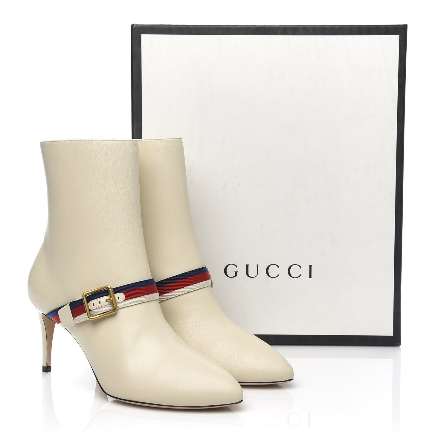 Nappa Sylvie Ankle Boots 39 Mystic White