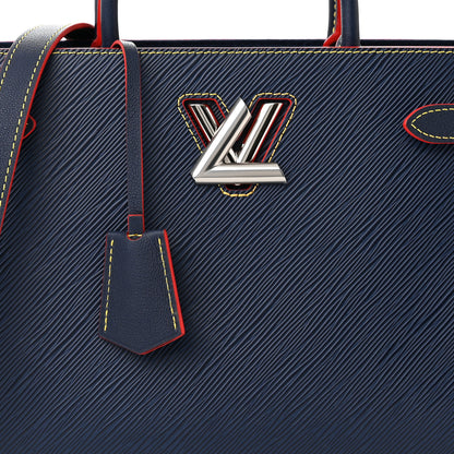 Louis Vuitton Epi Twist Tote Indigo 7 of 11