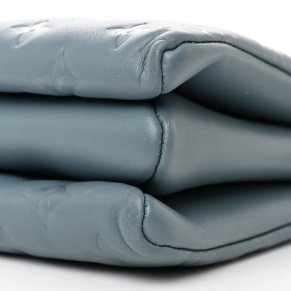 Louis Vuitton Lambskin Embossed Monogram Coussin Blue Glacier 10 of 10