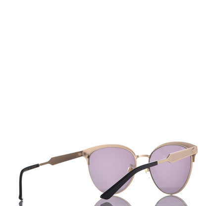Gucci Round Metal GG0074S Sunglasses Gold 4 of 7