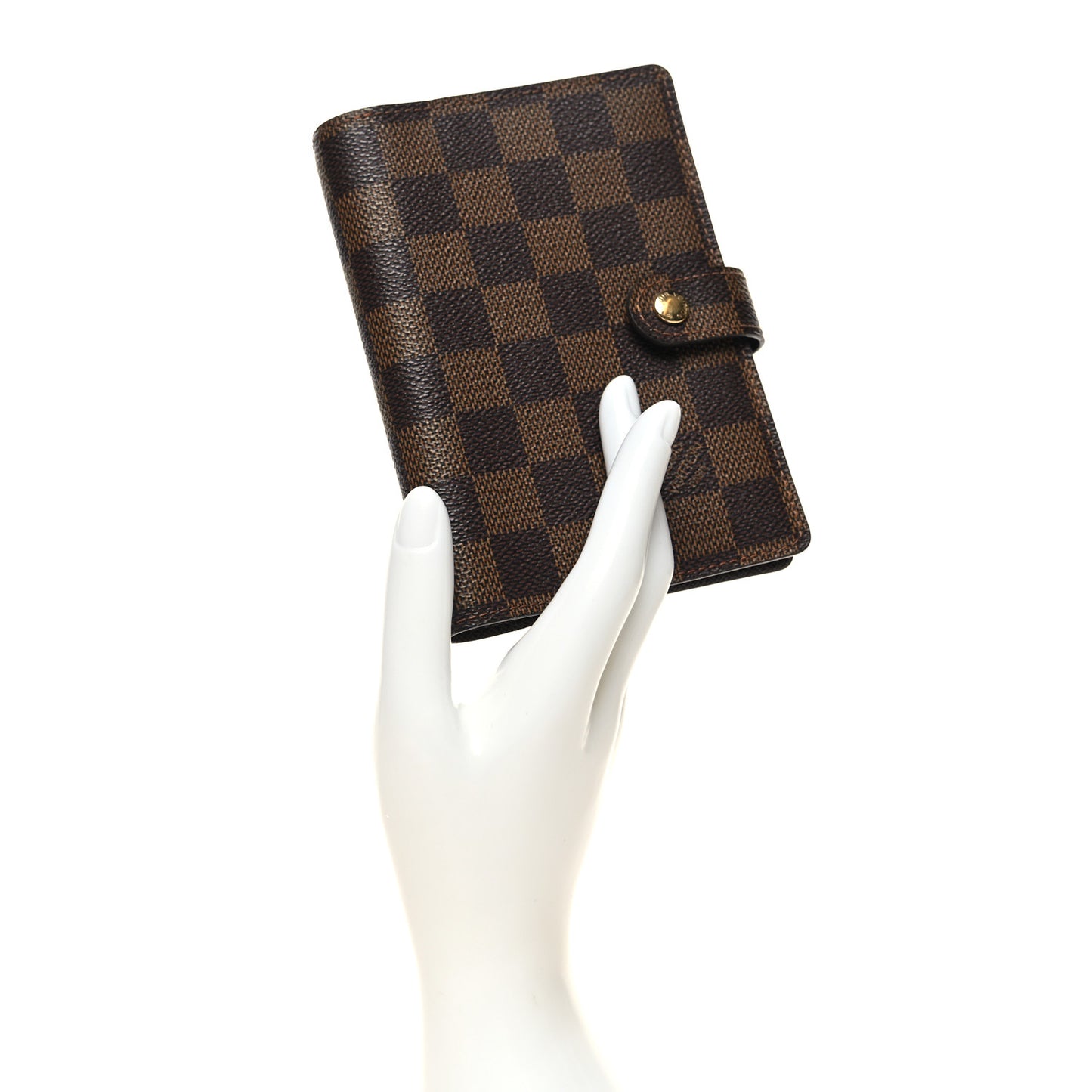 Damier Ebene Small Ring Agenda Cover