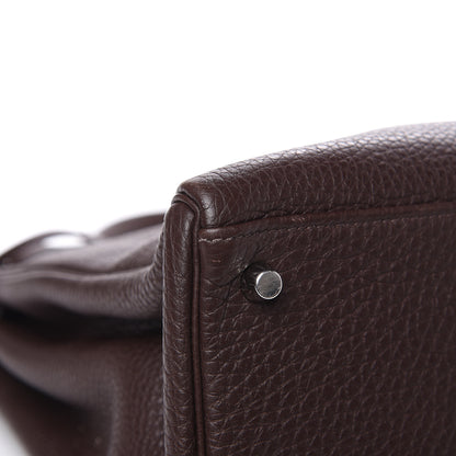 Hermes Togo Kelly Retourne 35 Chocolate 22 of 32