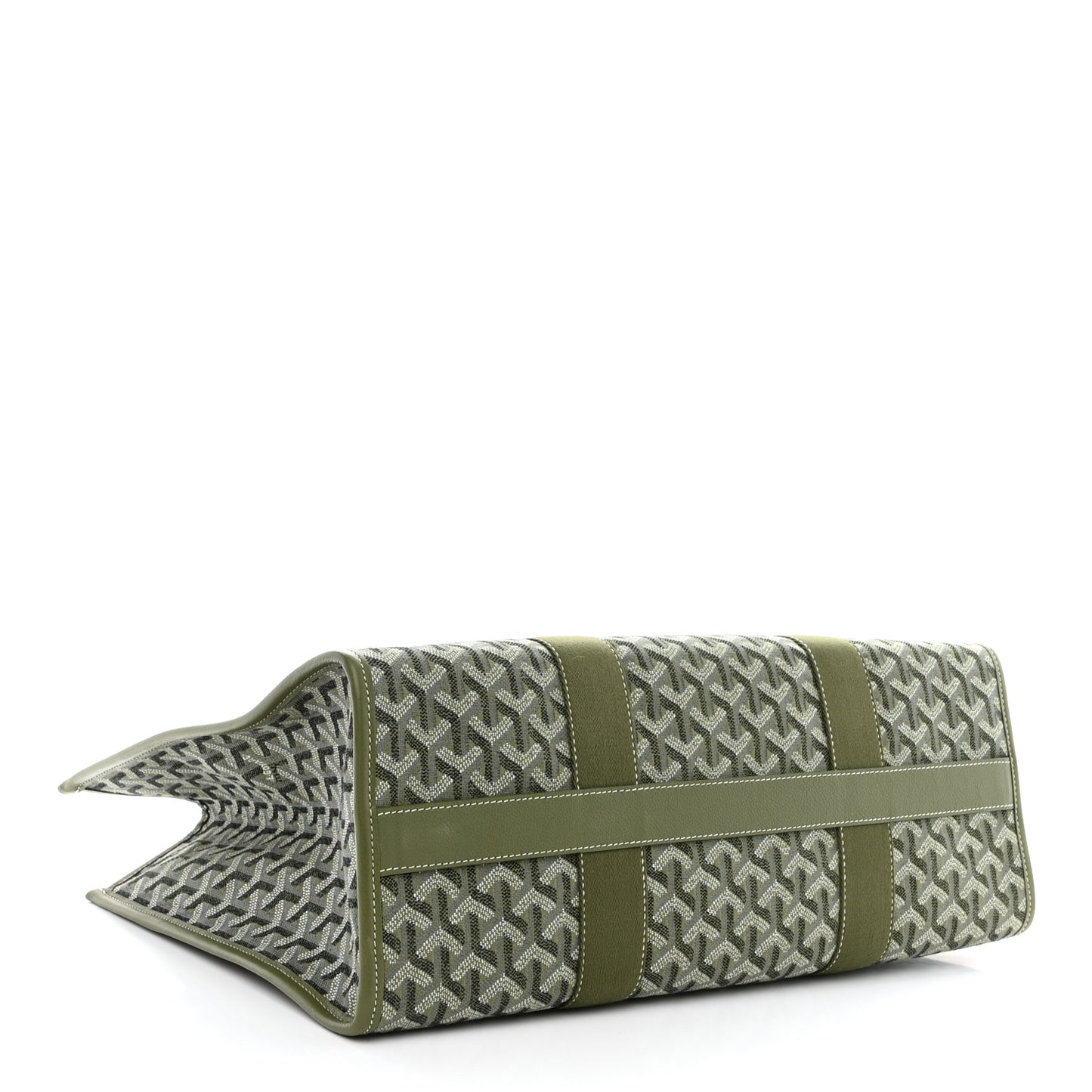 Goyardine Villette MM Tote Khaki