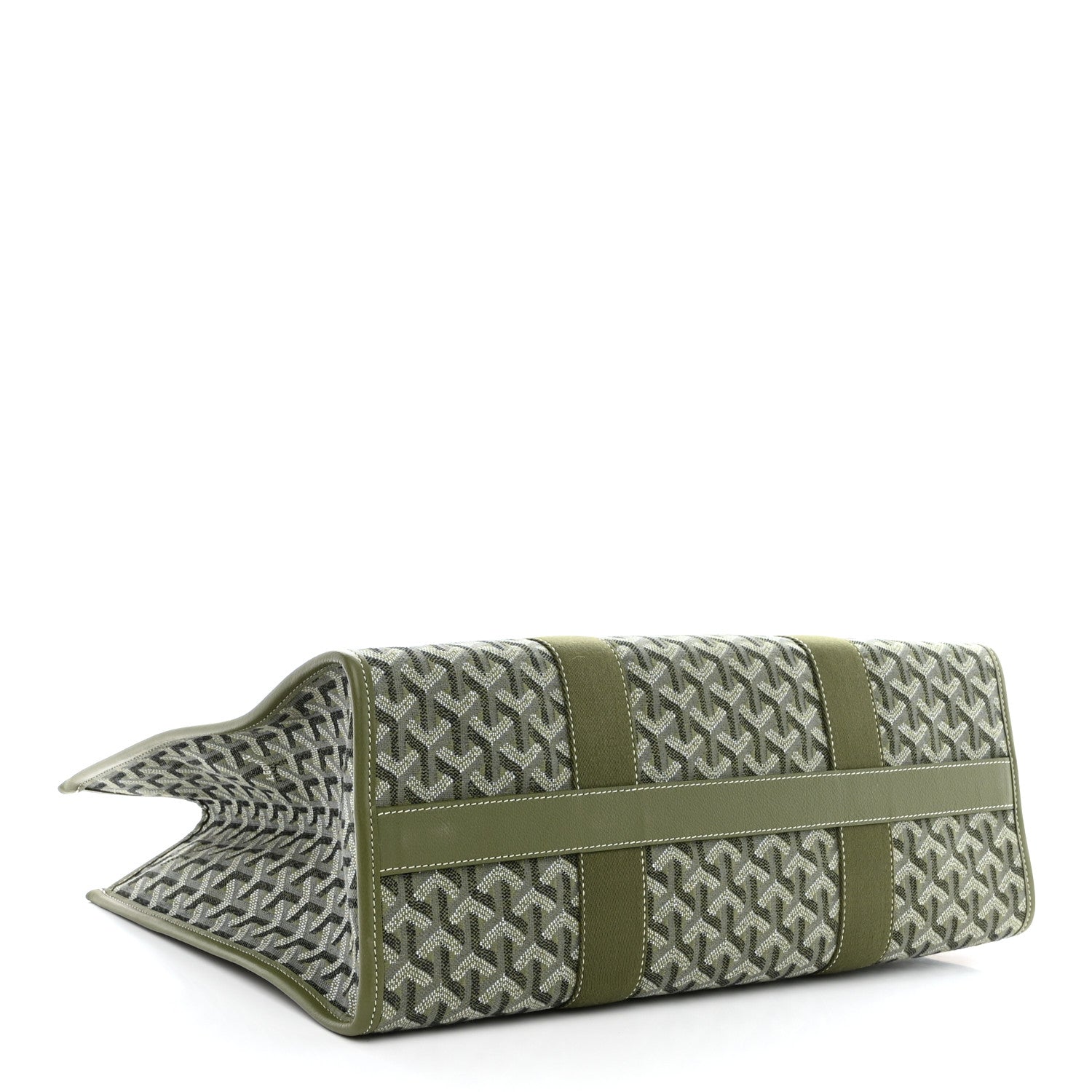 Goyard Goyardine Villette MM Tote Khaki 4 of 10
