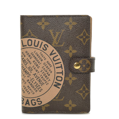 Louis Vuitton Monogram Complice Trunks and Bags Small Ring Agenda Cover Beige 1 of 6