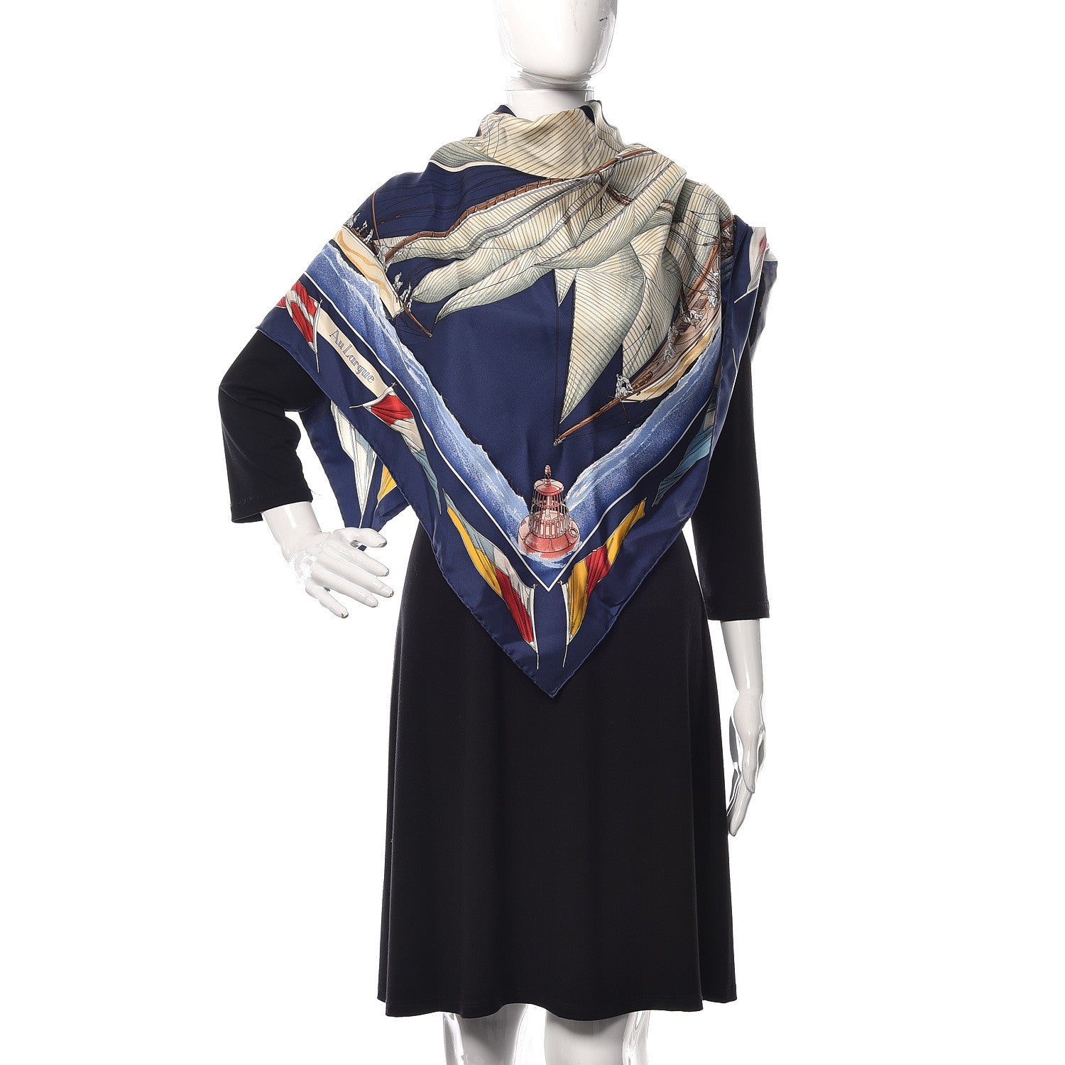 Hermes Silk Vent Portant Scarf 90 2 of 4