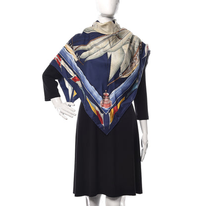Hermes Silk Vent Portant Scarf 90 2 of 4