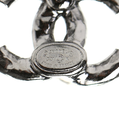 Chanel Ruthenium Crystal CC Earrings 4 of 4