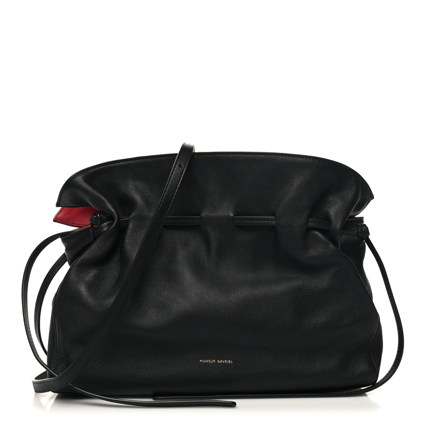 Lambskin Mini Protea Bag Black Flamma