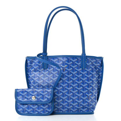 Goyard Goyardine Reversible Mini Anjou Sky Blue 3 of 10