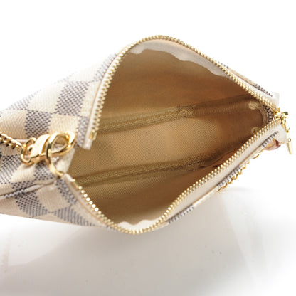 Louis Vuitton Damier Azur Mini Pochette Accessories 5 of 6