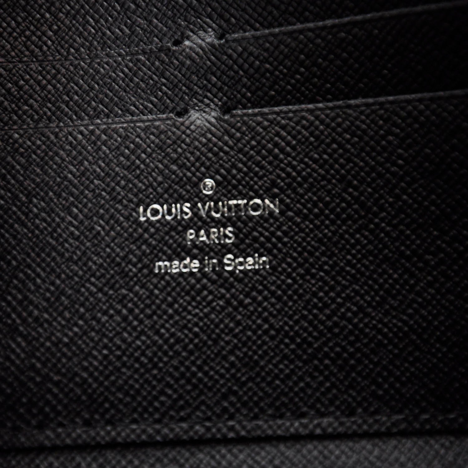Louis Vuitton Epi Zippy Wallet Black 6 of 7