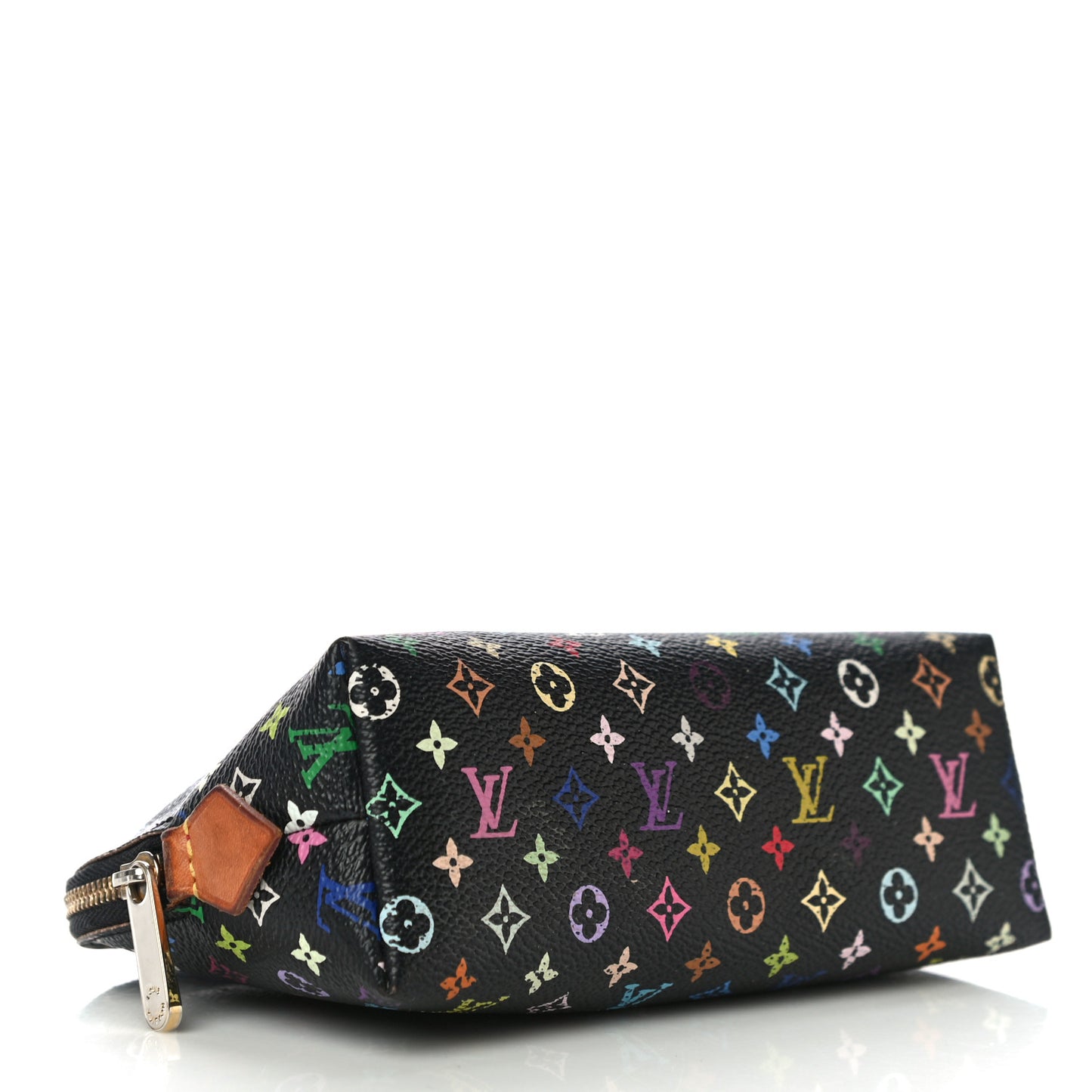 Monogram Multicolor Cosmetic Pouch Black Grenade