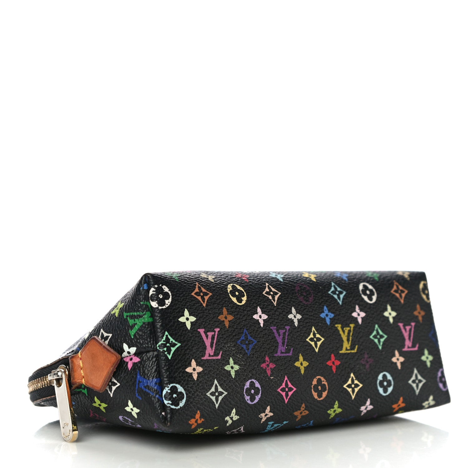 Louis Vuitton Monogram Multicolor Cosmetic Pouch Black Grenade 4 of 12