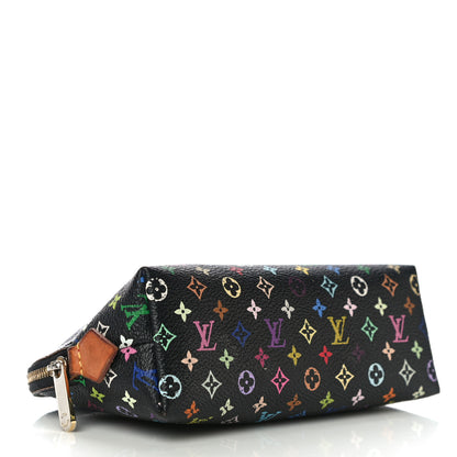 Louis Vuitton Monogram Multicolor Cosmetic Pouch Black Grenade 4 of 12