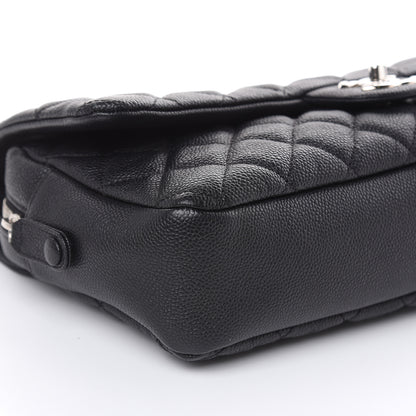 Chanel Caviar Quilted Jumbo Easy Flap Black 9 of 11