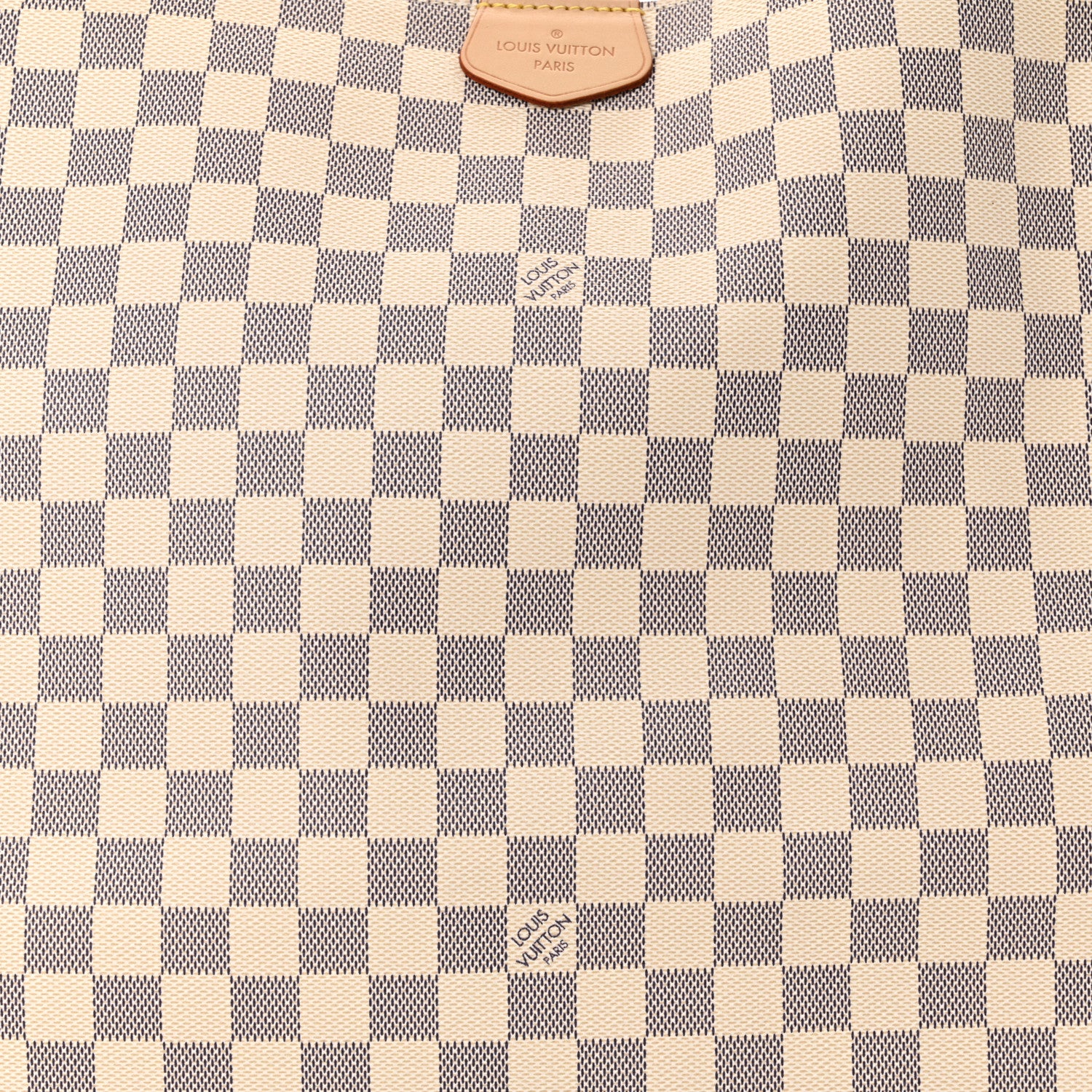 Louis Vuitton Damier Azur Graceful MM Rose Ballerine 8 of 10