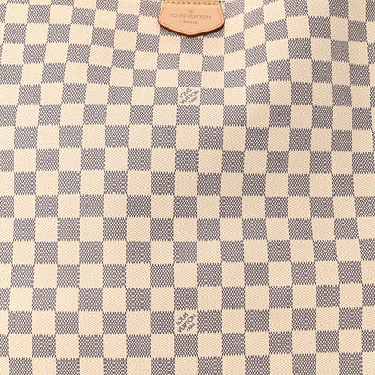 Louis Vuitton Damier Azur Graceful MM Rose Ballerine 8 of 10