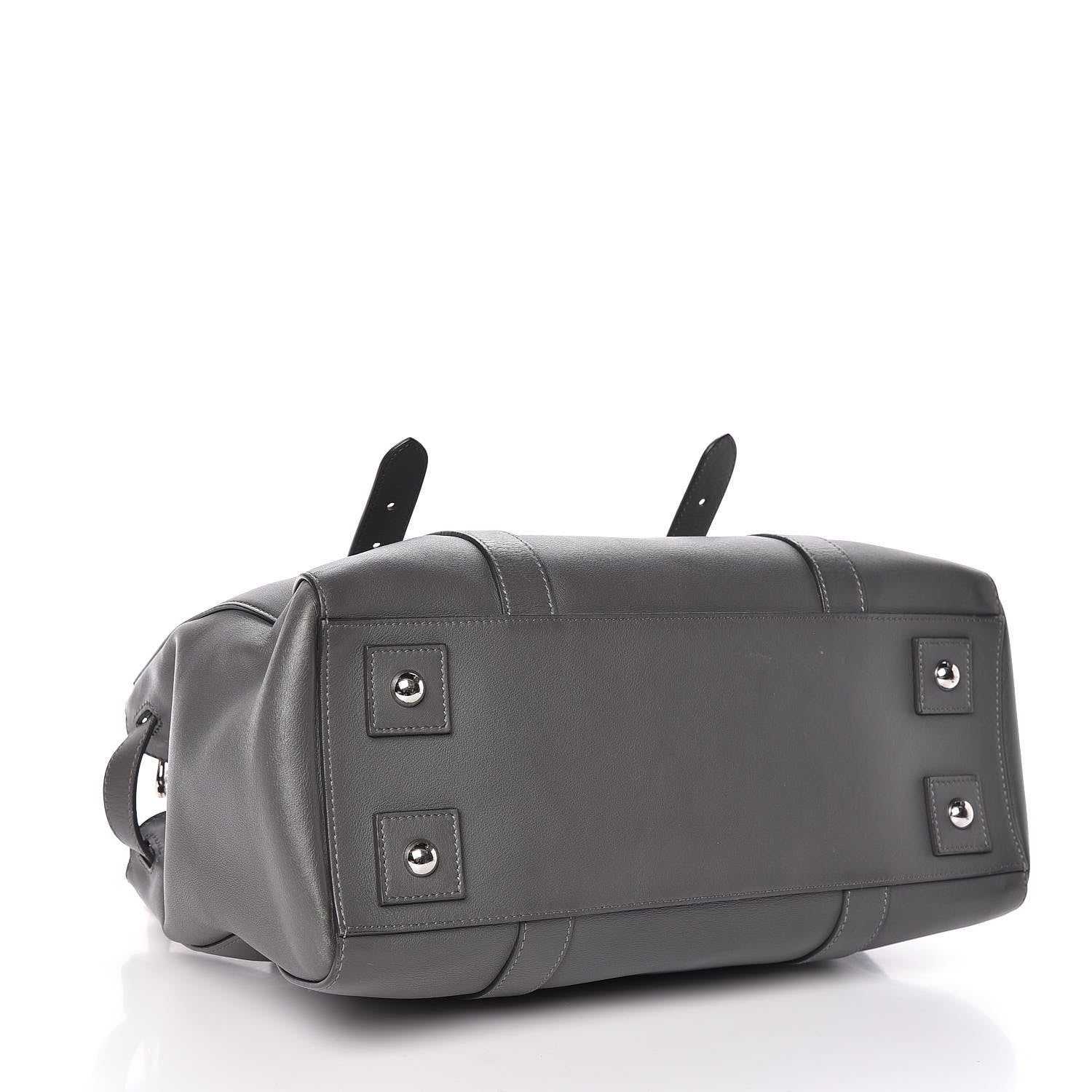Mulberry Silky Calfskin Bayswater Double Zip Tote Pavement Grey 4 of 9