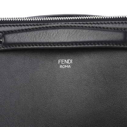 Fendi Vitello Dolce Medium By The Way Boston Bag Black 8 of 13