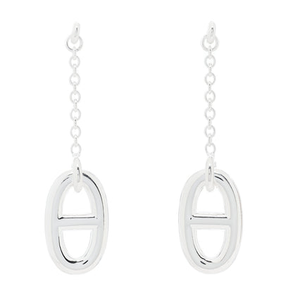 Hermes Sterling Silver Farandole Drop Earrings 1 of 5