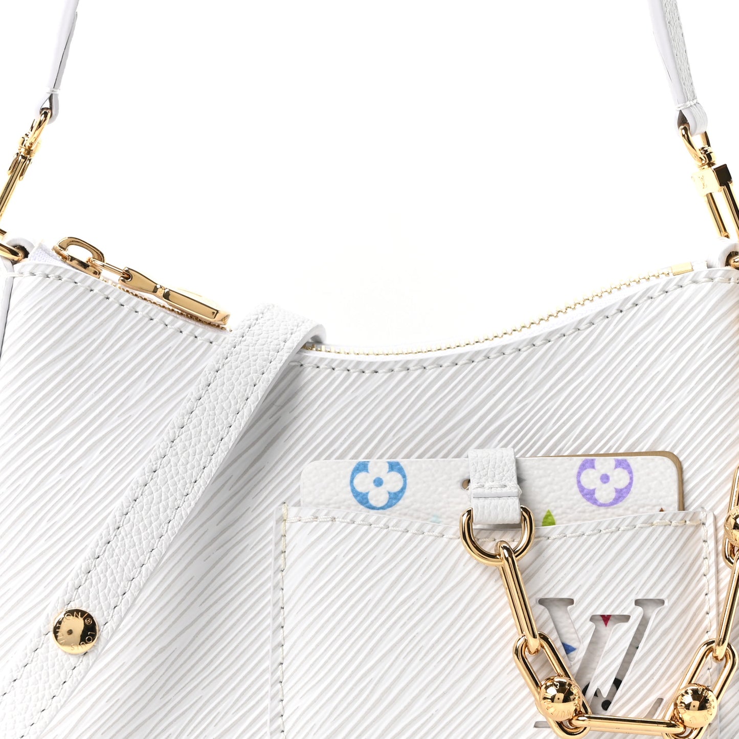LV x TM Epi Monogram Multicolor Marellini White