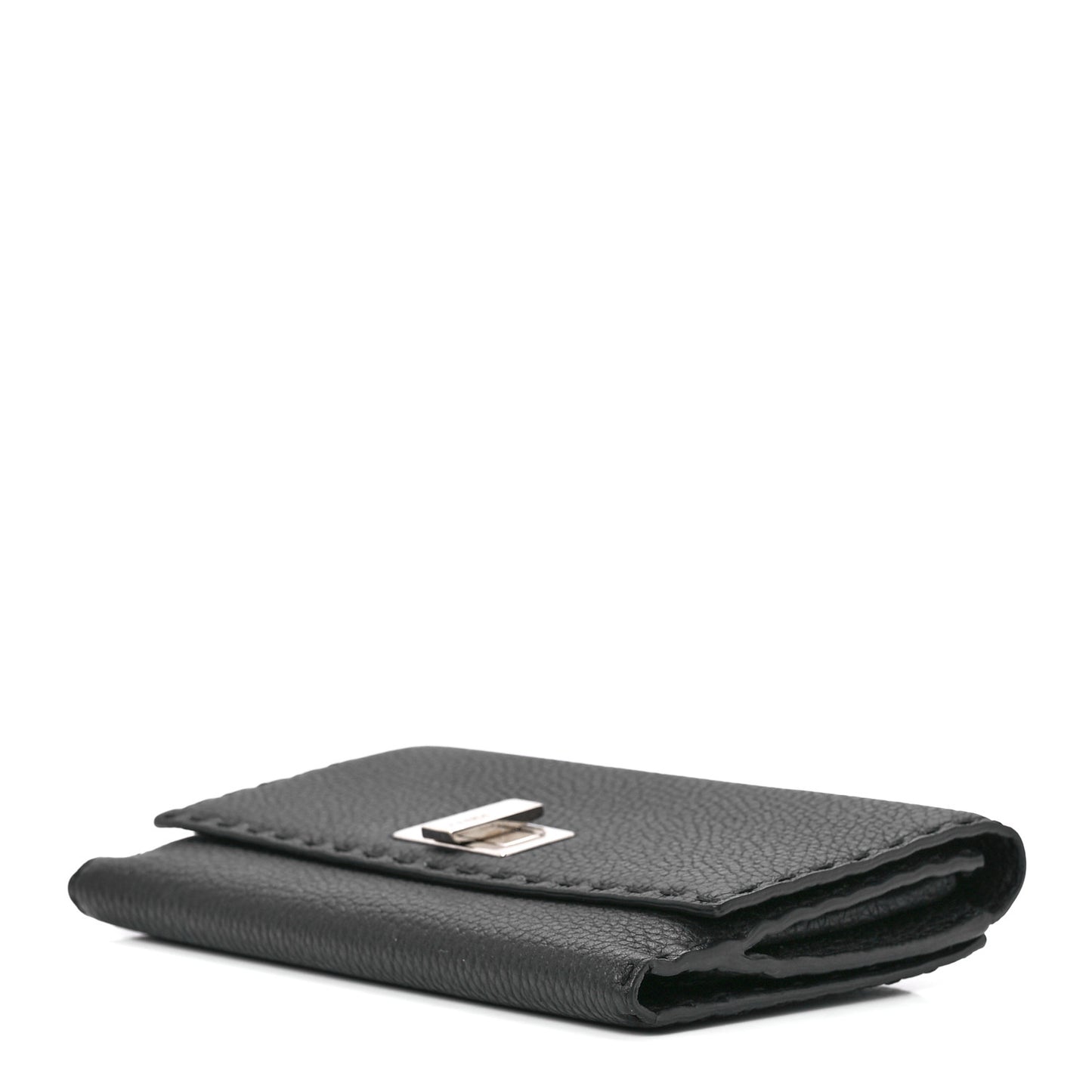 Cuoio Romano Selleria Peekaboo Continental Wallet Asfalto