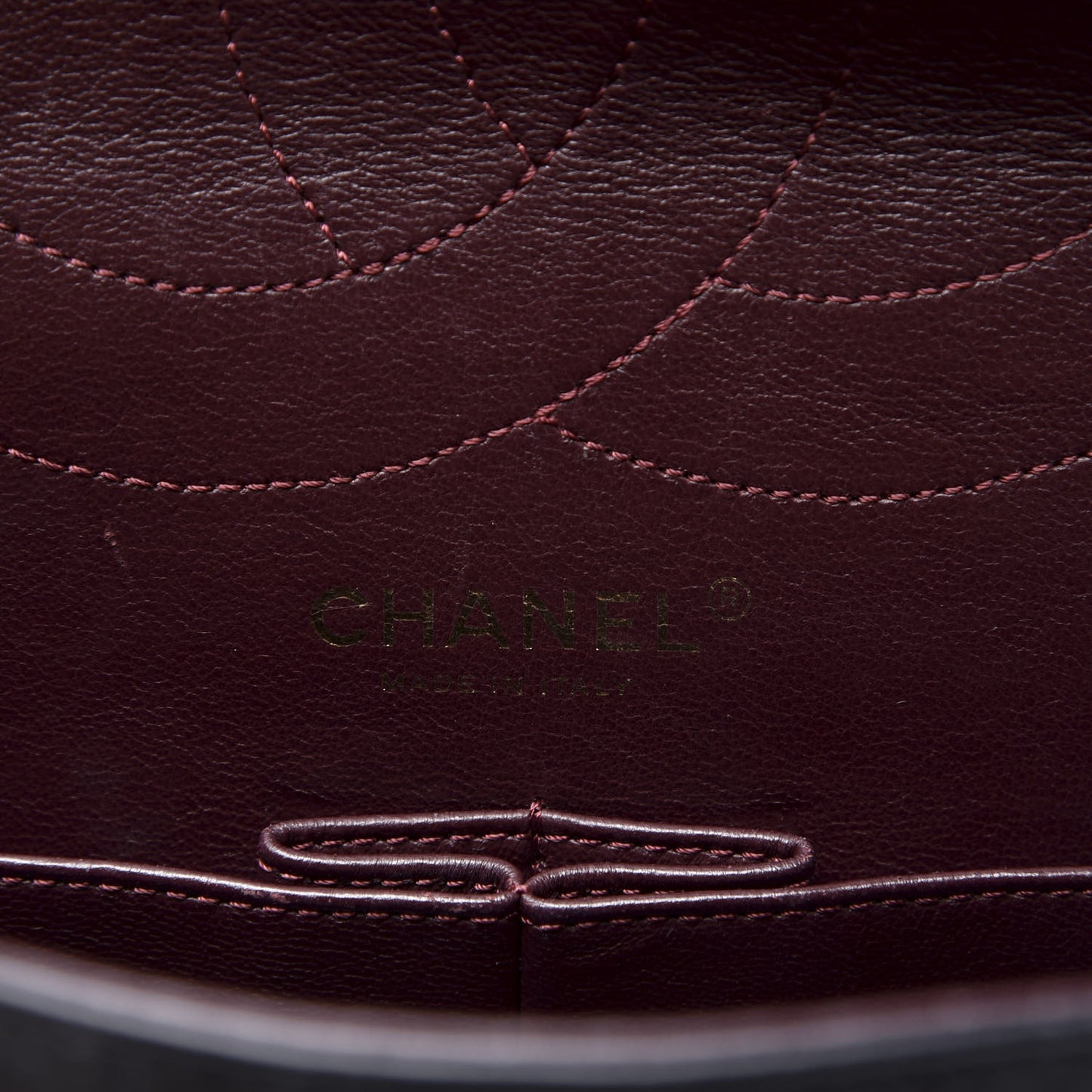 Aged Calfskin Quilted 2.55 Reissue 227 Flap Black