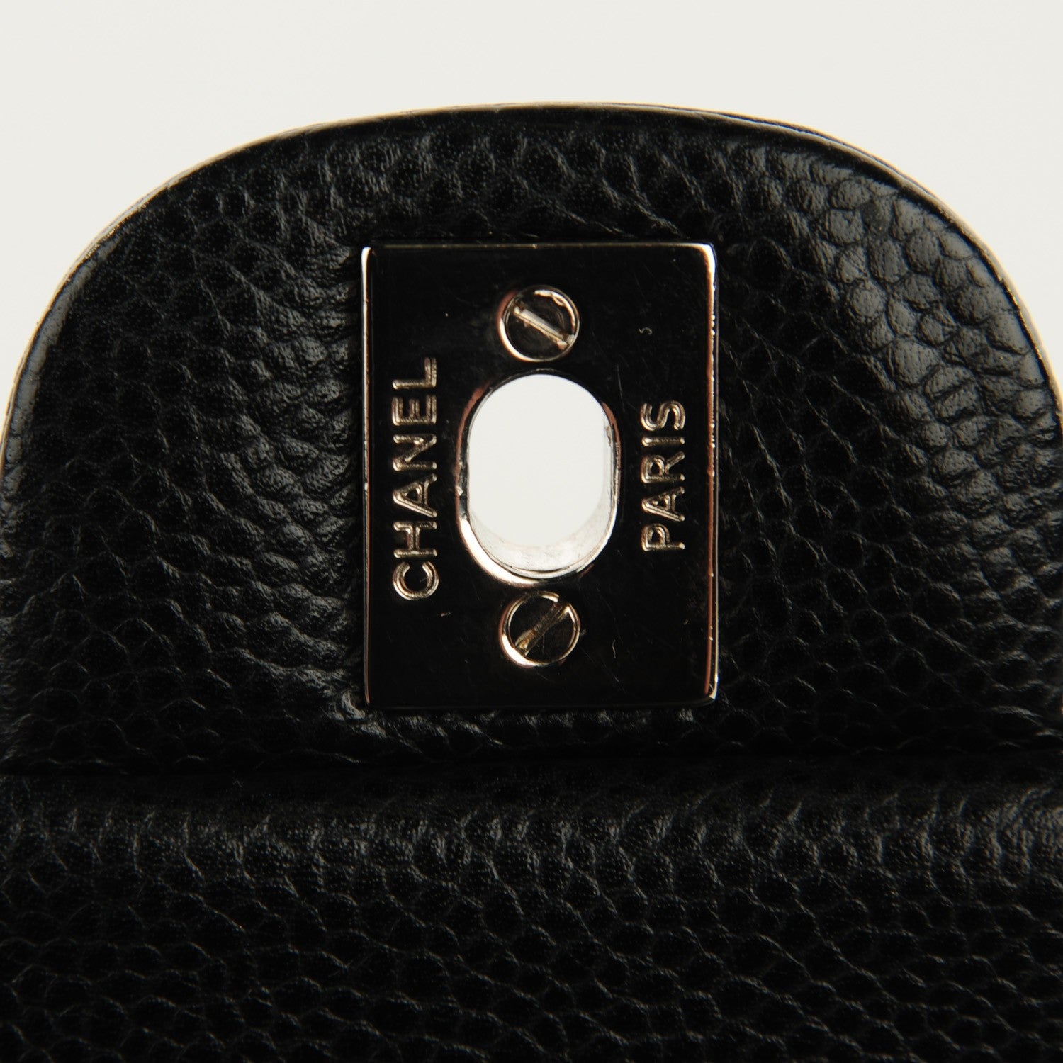 Chanel Caviar Quilted Clutch With Chain Flap Black 6 of 8