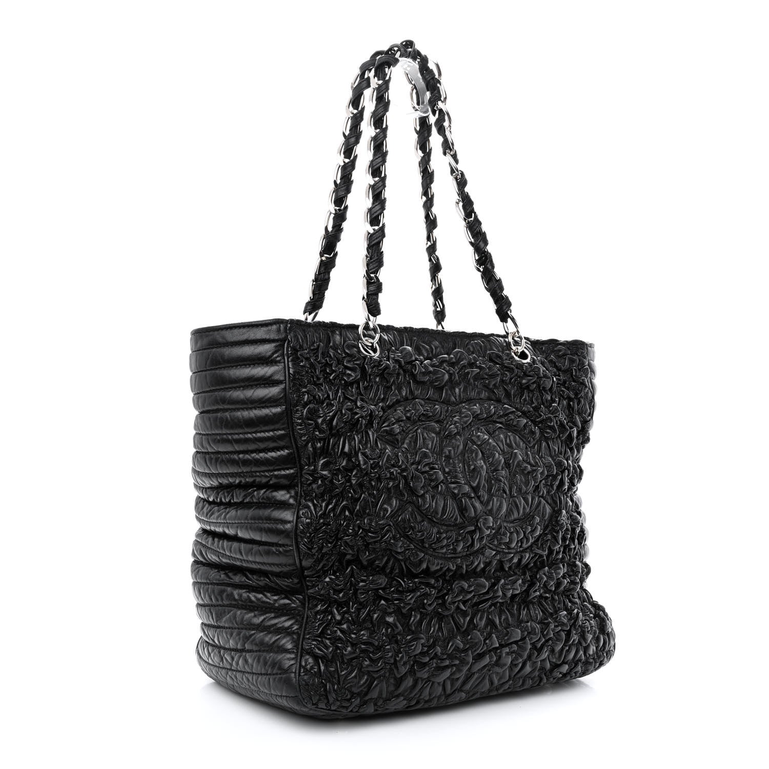 Chanel Lambskin XL Astrakan Tote Black 3 of 16