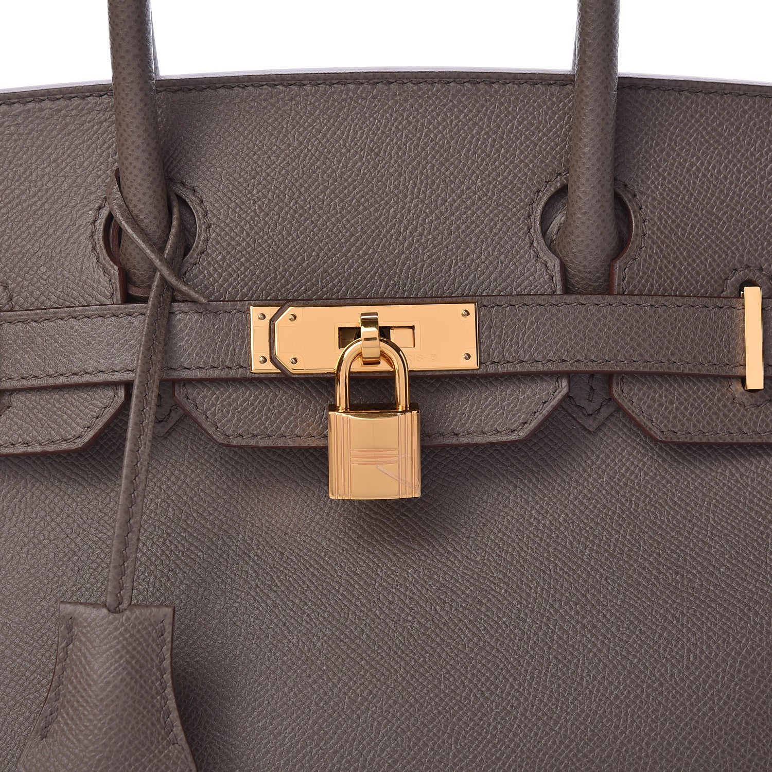 Hermes Epsom Birkin 30 Etain 10 of 11