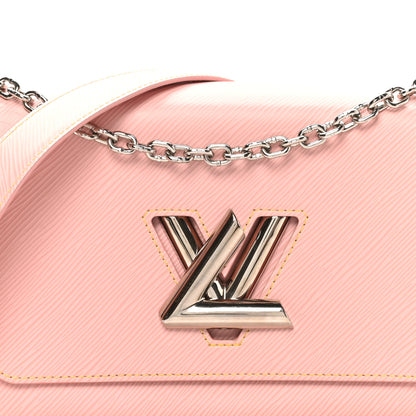 Louis Vuitton Epi Twist Shoulder Bag MM Rose Ballerine 8 of 10