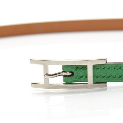 Hermes Swift Hapi 3 MM Triple Tour Wrap Bracelet M Bambou 5 of 8